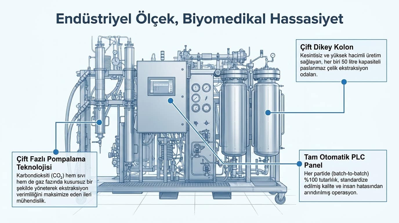 Süperkritik CO₂ Ekstraksiyon